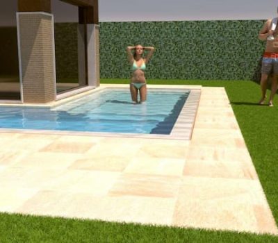 Infografía previa a la reforma de una piscina Con las infografías puedes ver la forma perfecta que tendrá tu piscina previo al inicio de la construcción.