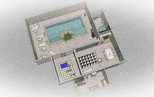 Propuesta de construcción de piscina interior de chalet